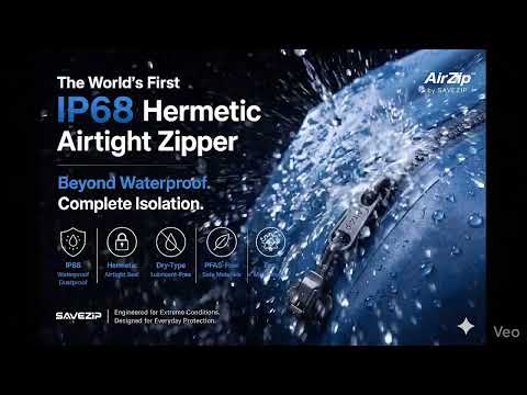 IP68, The First Hermetic Airtight Zipper